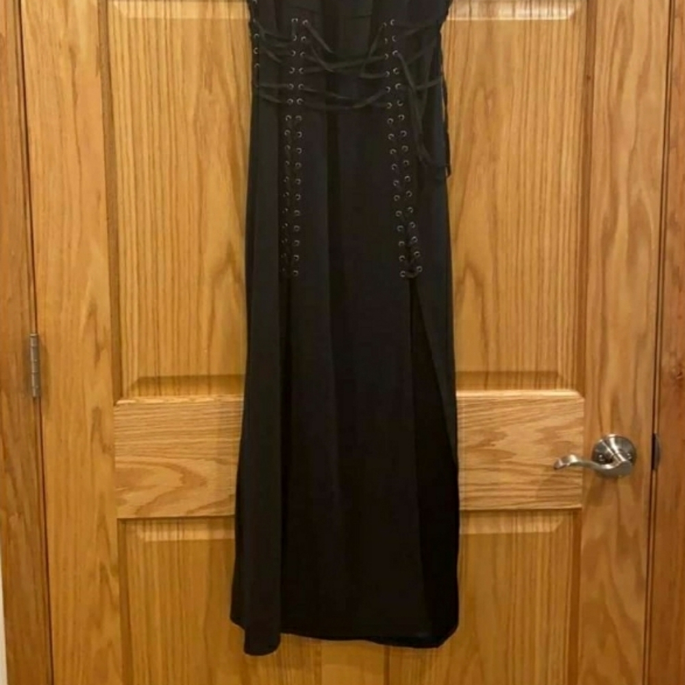 Haute Hippie Philosophers Stone Crepe Gown - Picture 6 of 12